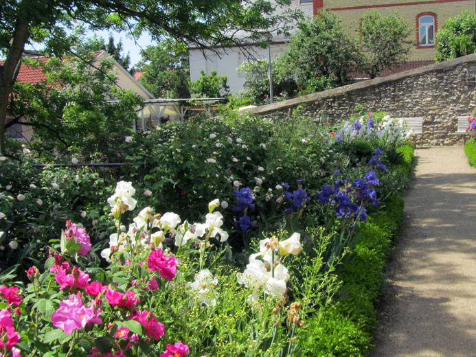 Der Kapellengarten an der Michaelskapelle